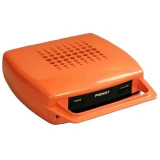 [product.brand] Grammofoni e Fonovalige Penny mangiadischi Arancione Condizione: visto e piaciuto 1 Penny mangiadischi Arancione