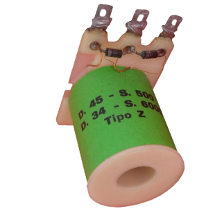 Zaccaria Ricambi Zaccaria Bobina Zaccaria D45-S500 D34-S6000 Condizione: visto e piaciuto 1 Bobina Zaccaria D45-S500 D34-S6000 B