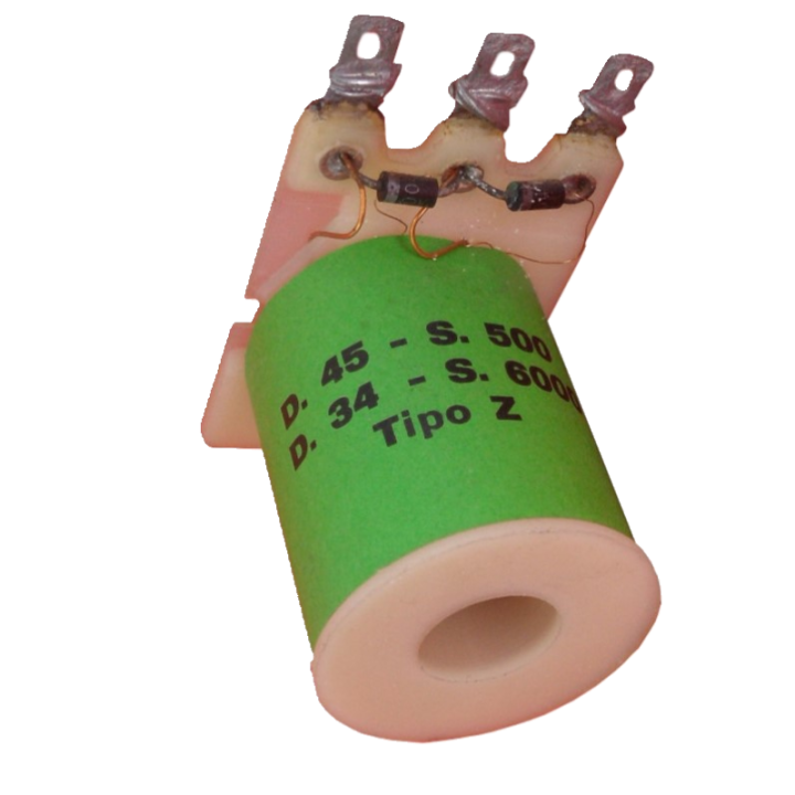 Zaccaria Ricambi Zaccaria Bobina Zaccaria D45-S500 D34-S6000 Condizione: visto e piaciuto 1 Bobina Zaccaria D45-S500 D34-S6000 B