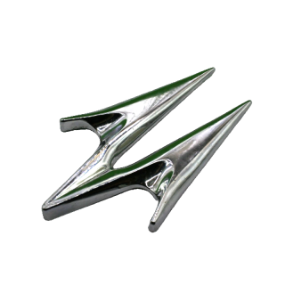 [product.brand] Parti di ricambi Wurlitzer Distintivo W per griglia Wurlitzer 2600 Condizione: visto e piaciuto 1 Distintivo W p