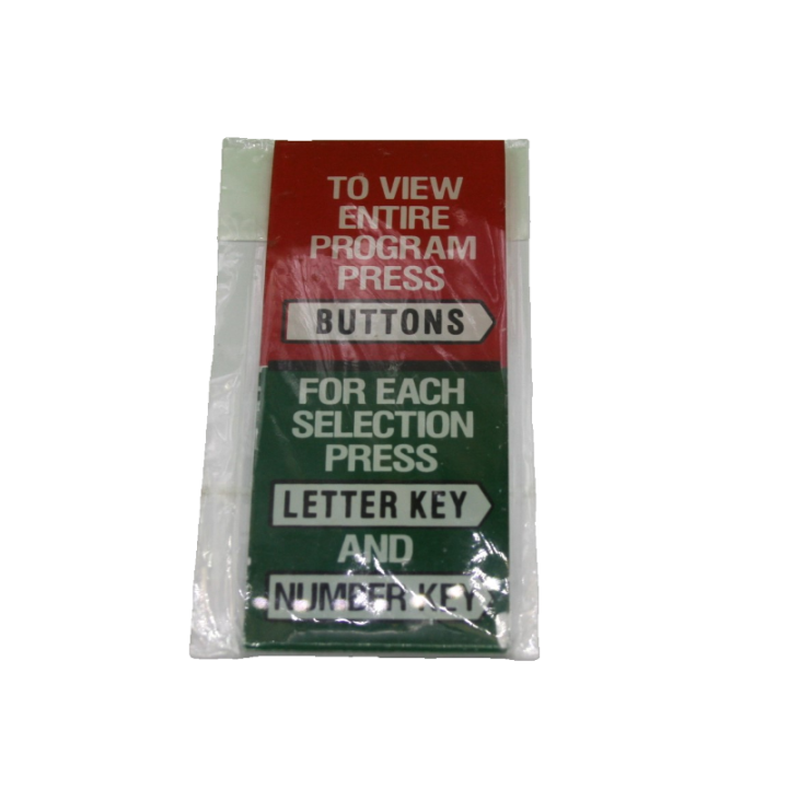 Seeburg Parti di ricambio Seeburg Seeburg V200 Vetro istruzioni sinistro Condizione: visto e piaciuto 1 Seeburg V200 Vetro istru