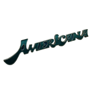 Wurlitzer Parti di ricambi Wurlitzer Wurlitzer Distintivo Americana Condizione: visto e piaciuto 1 Wurlitzer Distintivo American