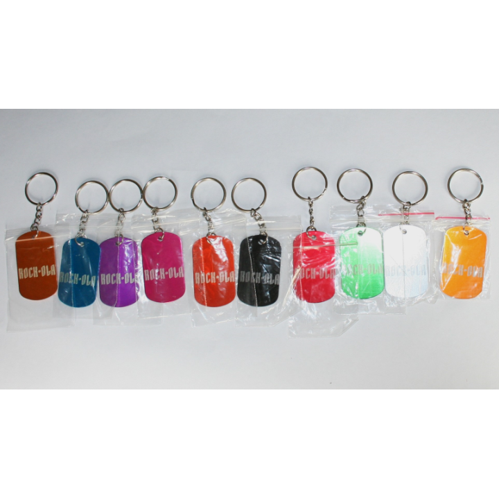 [product.brand] Home Portachiavi Rock ola in alluminio fresato cad uno Condizione: visto e piaciuto 3 Portachiavi Rock ola in al