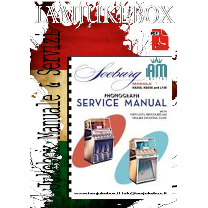 Italiano (Italian) Seeburg Manuale Jukebox Seeburg Modelli KD-KS 200 1 Parti di ricambio Seeburg [product.weight]1 Shop I'm Juke