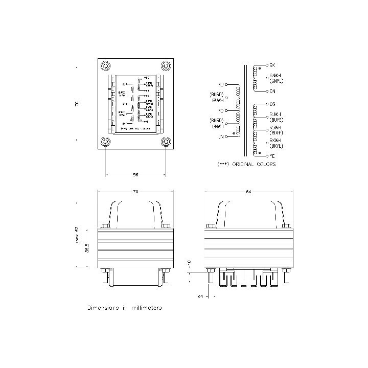 Italiano (Italian) Seeburg PP-EI84023CH 5 Trasformatori di uscita [product.weight]5 Shop I'm Jukebox iamjukebox.it 