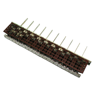 Wurlitzer Parti di ricambi Wurlitzer pulsantiera Numeri per selettorie Wurlitzer 3500 (200 selezioni) Condizione: visto e piaciu