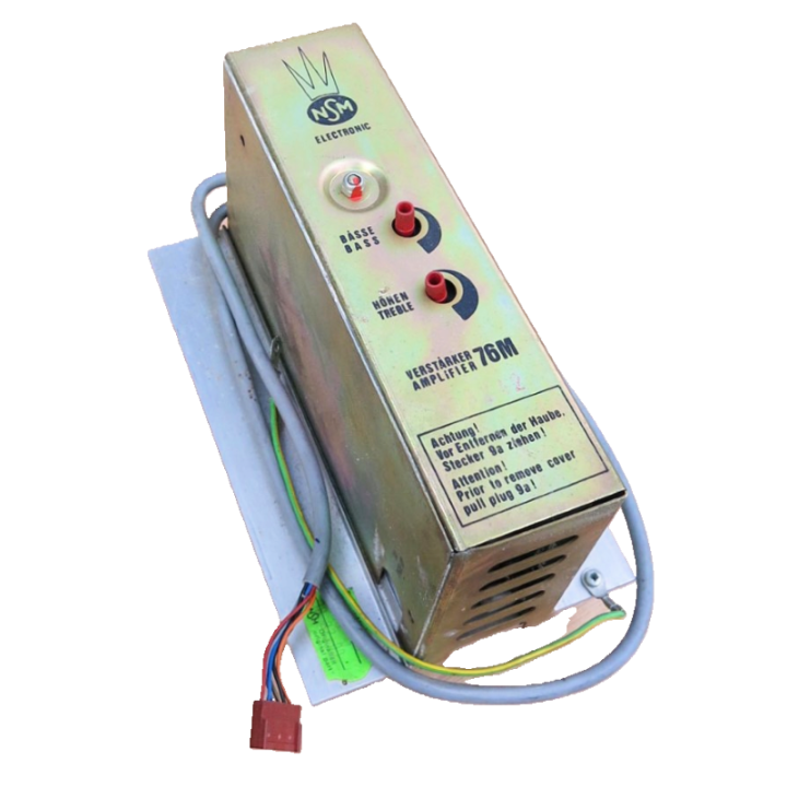 Nsm Parti di ricambio Nsm Amplificatore NSM tipo 76M Condizione: visto e piaciuto 1 Amplificatore NSM tipo 76M Amplificatore NSM