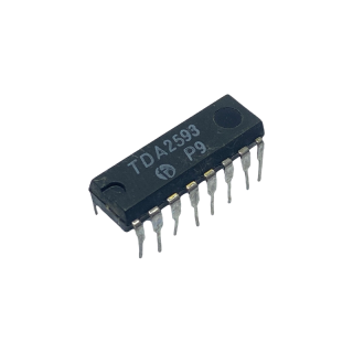 [product.brand] Integrati Integrato TDA2593 TDA 2593 DIP-16 Synchro And Horiz. Deflec. Condizione: Nuovo 1 Integrato TDA2593 TDA
