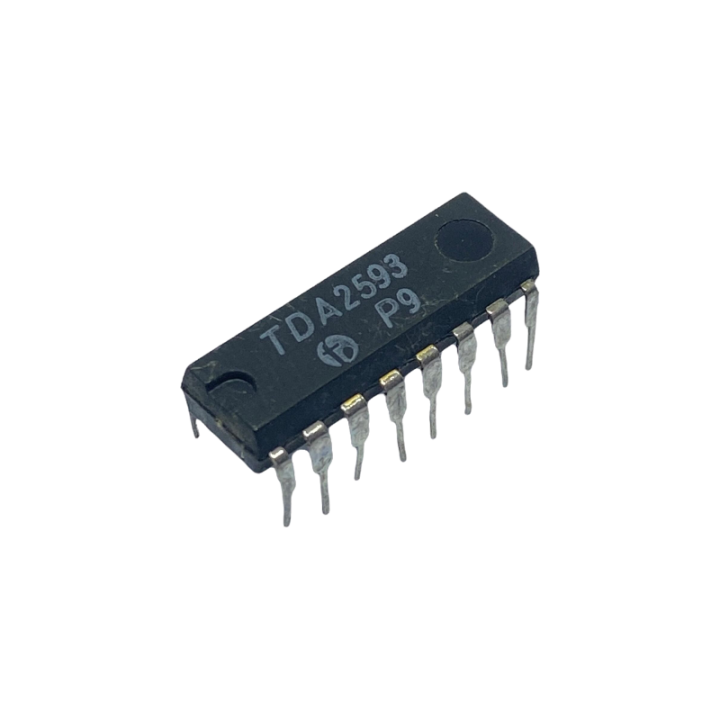 [product.brand] Integrati Integrato TDA2593 TDA 2593 DIP-16 Synchro And Horiz. Deflec. Condizione: Nuovo 1 Integrato TDA2593 TDA