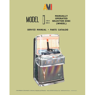Ami Rowe Parti di ricambio Ami Rowe Manuale Jukebox AMI in pdf scaricabile. Modelli I-100 M e I-200 M a selezione manuale (rotel