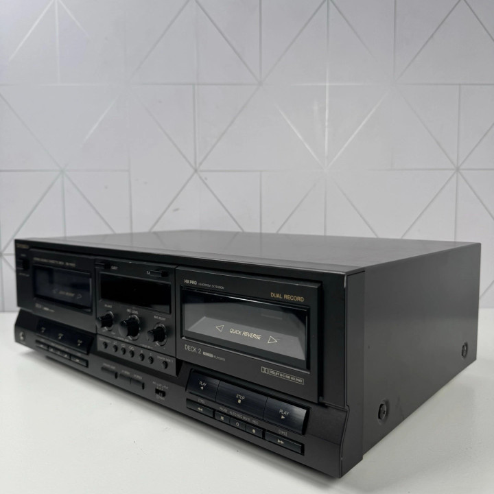 [product.brand] Home Technics RS-TR 515 Doppio registratore a cassette stereo Condizione: visto e piaciuto 2 Technics RS-TR515 D