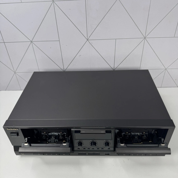 [product.brand] Home Technics RS-TR 515 Doppio registratore a cassette stereo Condizione: visto e piaciuto 3 Technics RS-TR515 D