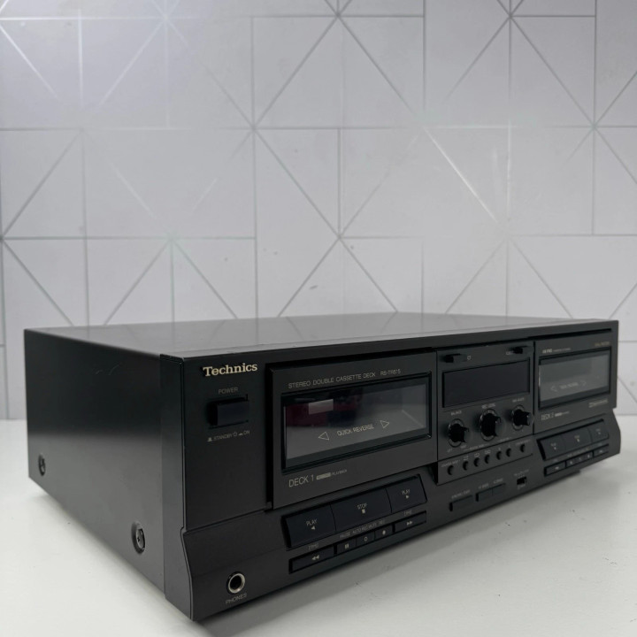 [product.brand] Home Technics RS-TR 515 Doppio registratore a cassette stereo Condizione: visto e piaciuto 4 Technics RS-TR515 D