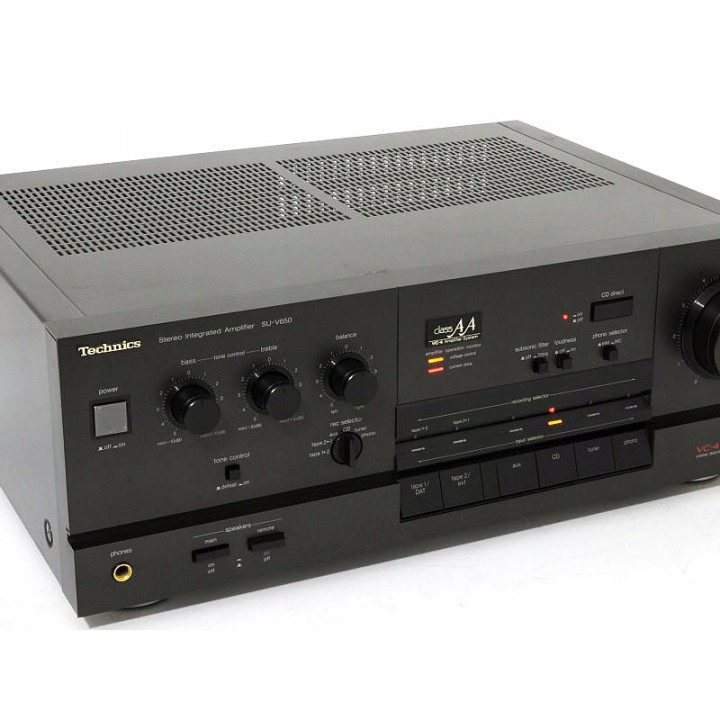 Technics Home Technics SU-V650 Amplificatore stereo integrato Condizione: visto e piaciuto 1 Technics SU-V650 Amplificatore ster