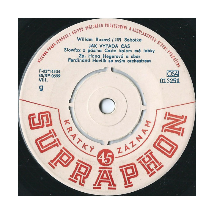 ?lidé N?kte?í Jak Vypadá?as [Richard Kubernát,...] – Vinile 7", 45 RPM, Mono