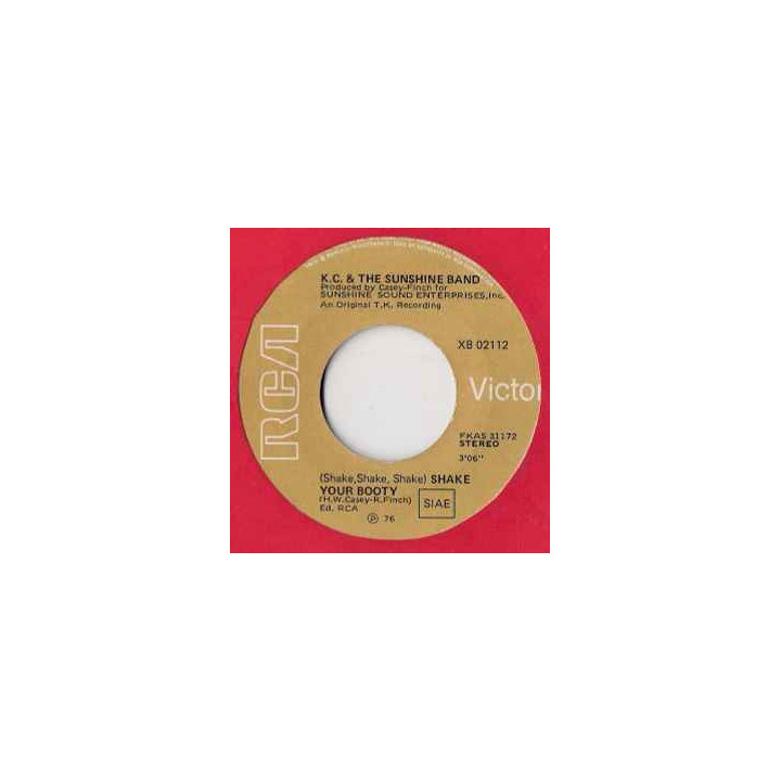 (Shake, Shake, Shake) Shake Your Booty   Boogie Shoes [KC & The Sunshine Band] - Vinyl 7", 45 RPM