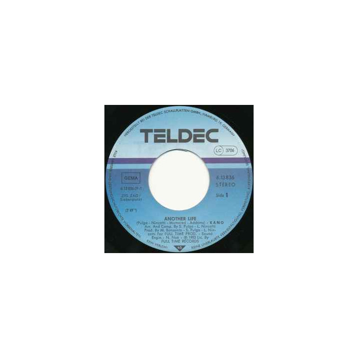 Another Life   [Kano] - Vinyl 7", 45 RPM, Single, Stereo