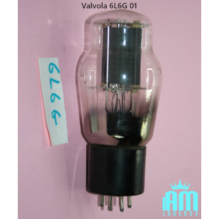 Sylvania Valvole Valvola 6L6G Condizione: pari al nuovo 1 Valvola 6L6G La valvola Tetrodo a fascio Finale di potenza d'uscita 58