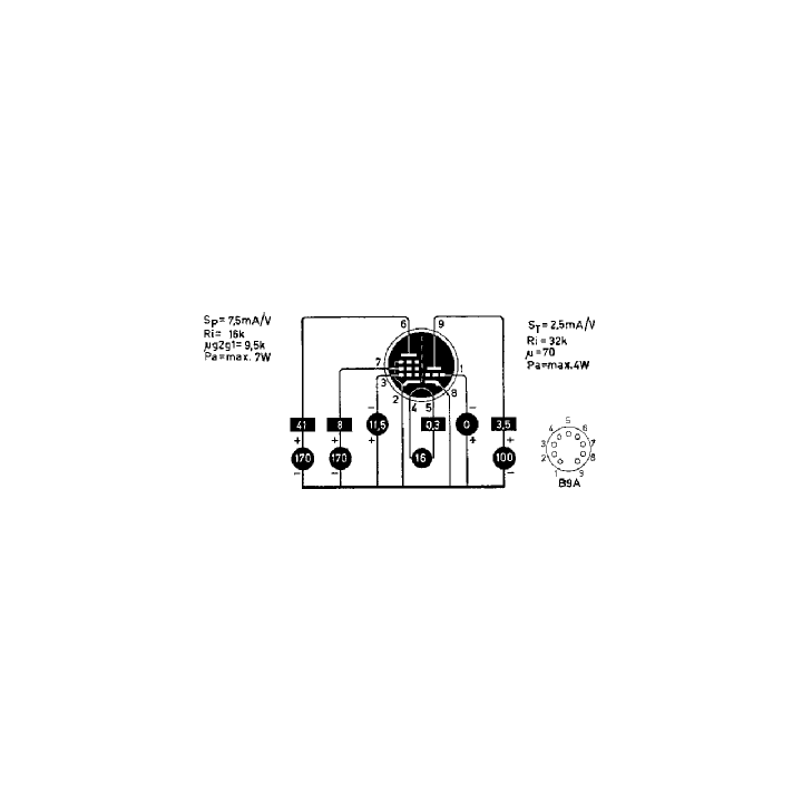 [product.brand] Valvole Valvola PCL 82 Condizione: testato Con strumento 4 Valvola PCL 82 Valvola PCL 82 Valvola PCL82 Stato:Eur