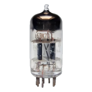 Philips Valvole Valvola 6BK7A Condizione: testato Con strumento 1 Valvola 6BK7A VALVOLA 6BK7A Valvola 6BK7A Tipo: Doppio triodo 