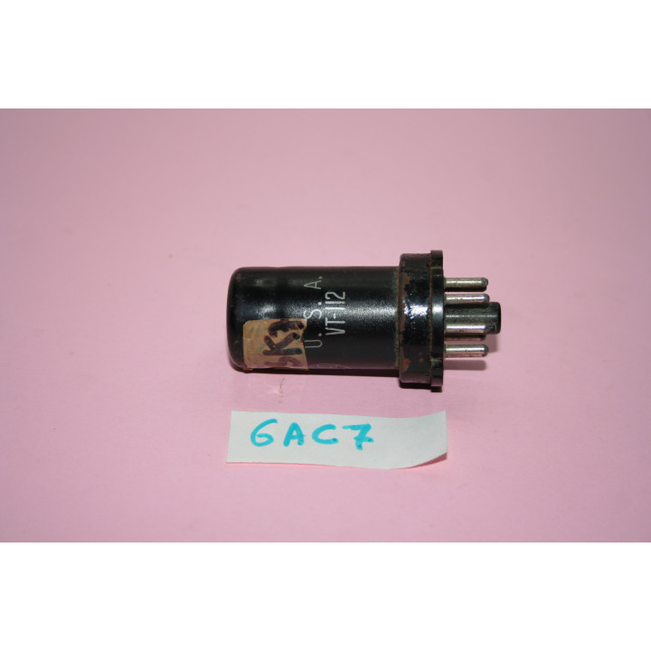 Rca Valvole Valvola 6AC7 Condizione: NOS 1 Valvola 6AC7 Valvola 6AC7 Foto originali Tipo 6 A C 7 Modello (Tubi) Pentodo Voltaggi