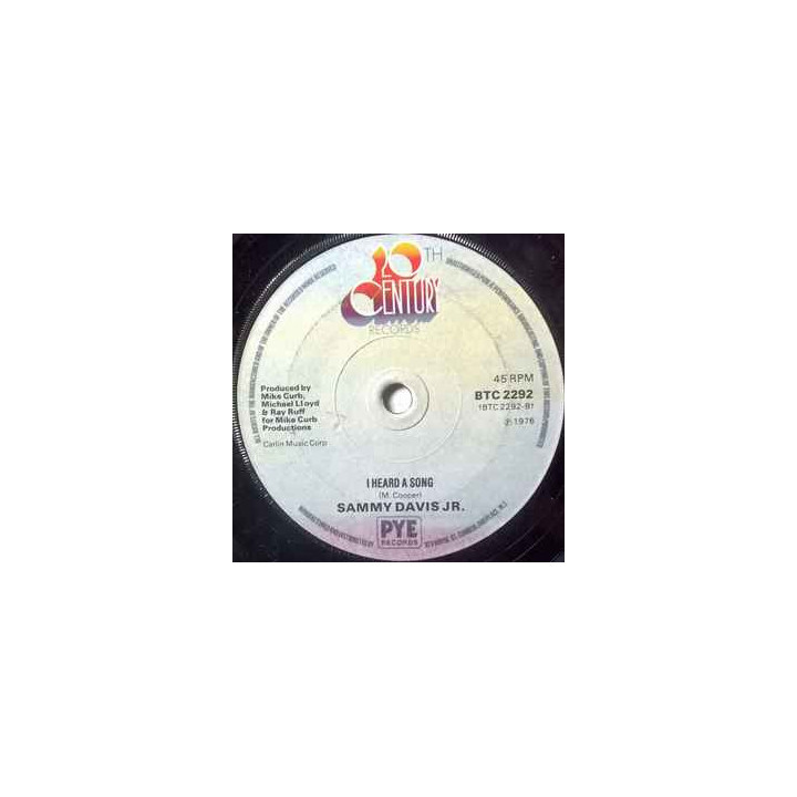 Baretta's Theme [Sammy Davis Jr.] - Vinyl 7", 45 RPM, Single