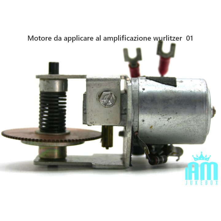Wurlitzer Parti di ricambi Wurlitzer Motore da applicare al amplificazione wurlitzer Condizione: Non testato 1 Controllo del vol