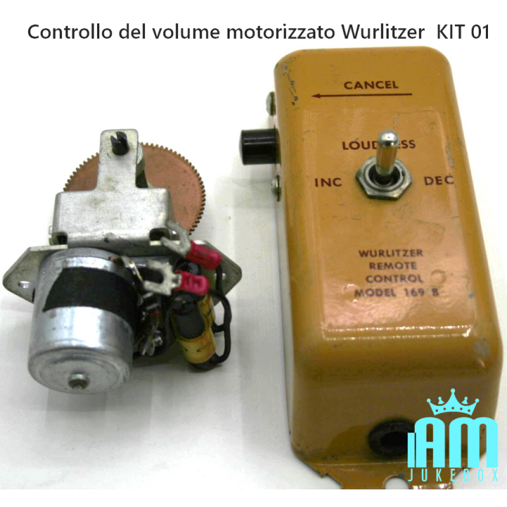 Wurlitzer Parti di ricambi Wurlitzer Controllo del volume motorizzato Wurlitzer KIT Condizione: Non testato 2 Controllo del volu