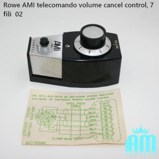 Ami Rowe Parti di ricambio Ami Rowe Rowe AMI telecomando volume/cancel Condizione: pari al nuovo 1 Rowe AMI telecomando volume/c