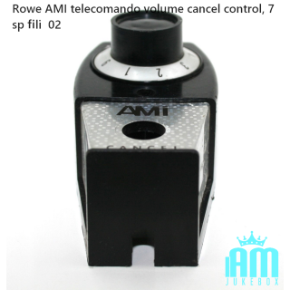 Ami Rowe Parti di ricambio Ami Rowe Rowe AMI telecomando volume/cancel Condizione: visto e piaciuto 1 Rowe AMI telecomando volum