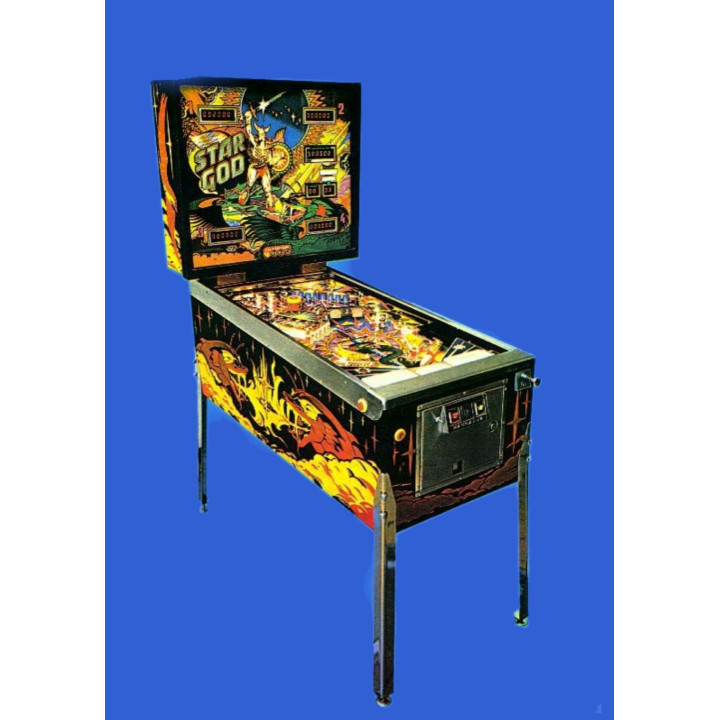 Zaccaria Flipper Zaccaria Flipper Zaccaria Star God Condizione: visto e piaciuto 1 Flipper Zaccaria Star God Flipper Zaccaria St