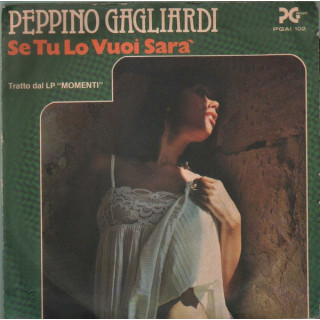 Italiano (Italian) [product.brand]Copertina Se Tu Lo Vuoi Sarà [Peppino Gagliardi] 1 Copertine vuote dischi 45 e 33 originali [p