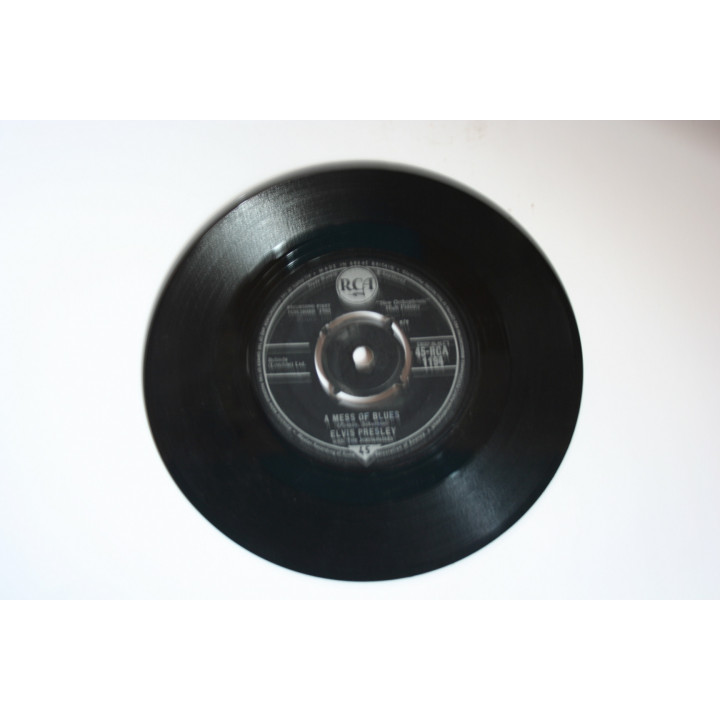Italiano (Italian) [product.brand]ELVIS PRESLEY TheGirlOfMyBestFriendAMessOfBlues 7"Vinyl45RCA1194 2 Rock [product.weight]2 Shop