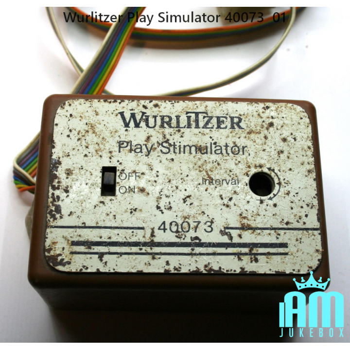 Wurlitzer Parti di ricambi Wurlitzer Simulatore di gioco Wurlitzer 40073 Condizione: Non testato 2 Wurlitzer Play Simulator 4007