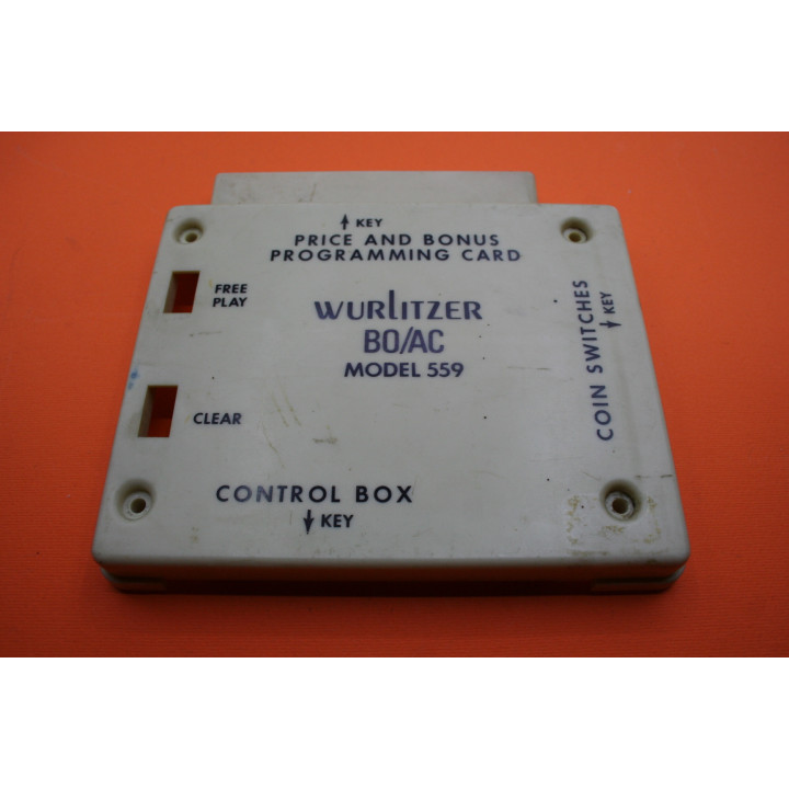 Wurlitzer Parti di ricambi Wurlitzer Wurlitzer bo/ac modello 559 Condizione: Non testato 4 Wurlitzer BO / AC Modello 559 Jukebox