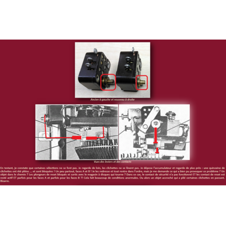 Wurlitzer Parti di ricambi Wurlitzer V4-14 microinterruttore senza levette Condizione: visto e piaciuto 2 V4-14 microinterruttor
