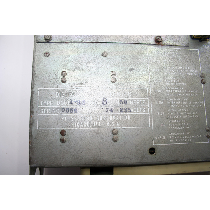 Italiano (Italian) Seeburg JUKEBOX, Seeburg DCC1- H5 , non testato 11 Parti di ricambio Seeburg [product.weight]11 Shop I'm Juke