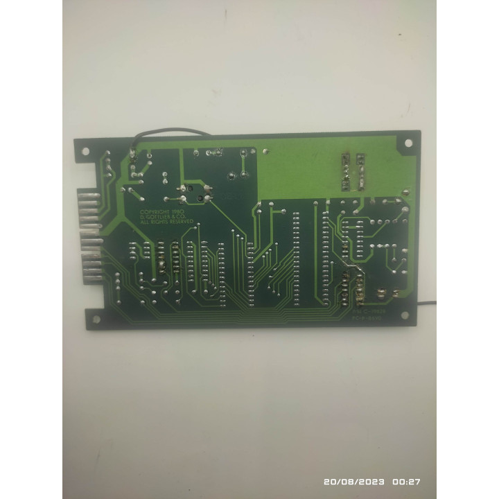 Italiano (Italian) Gottlieb Gottlieb System 80 Scheda audio, PCB, non testata, MA-55 2 Parti di ricambio Gootlieb [product.weigh