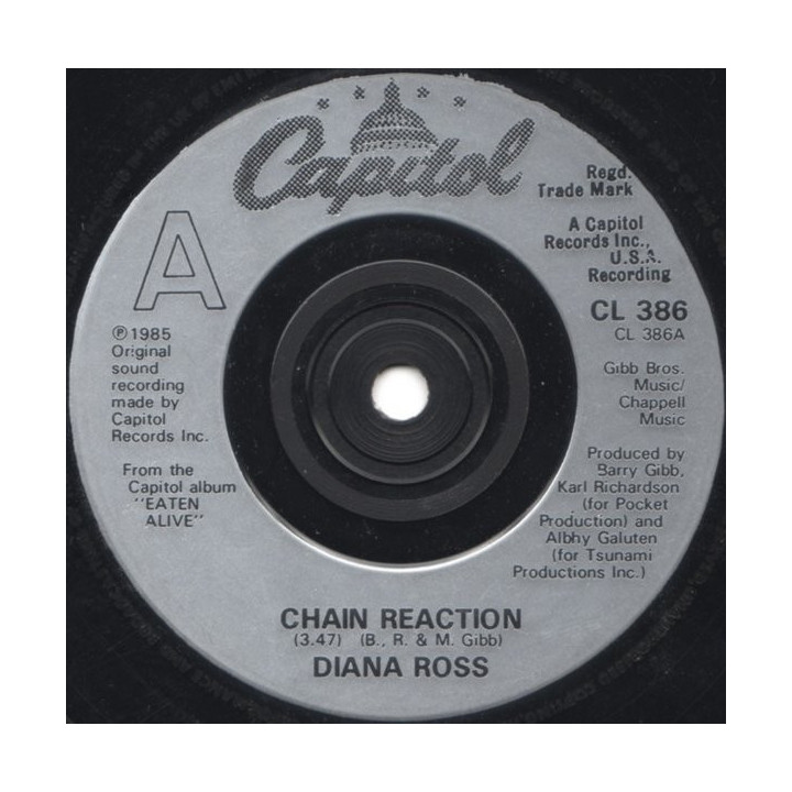 Chain Reaction [Diana Ross] - Vinyl 7", 45 RPM, Single