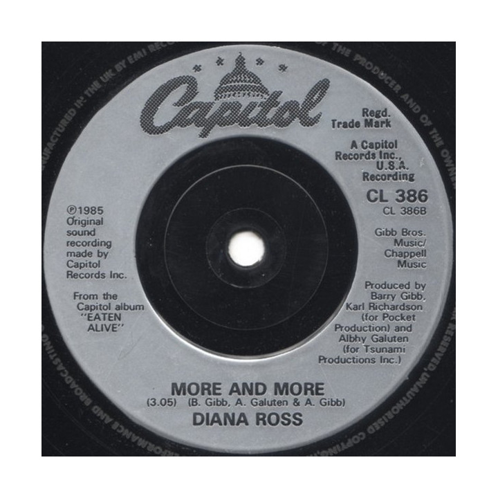 Chain Reaction [Diana Ross] - Vinyl 7", 45 RPM, Single