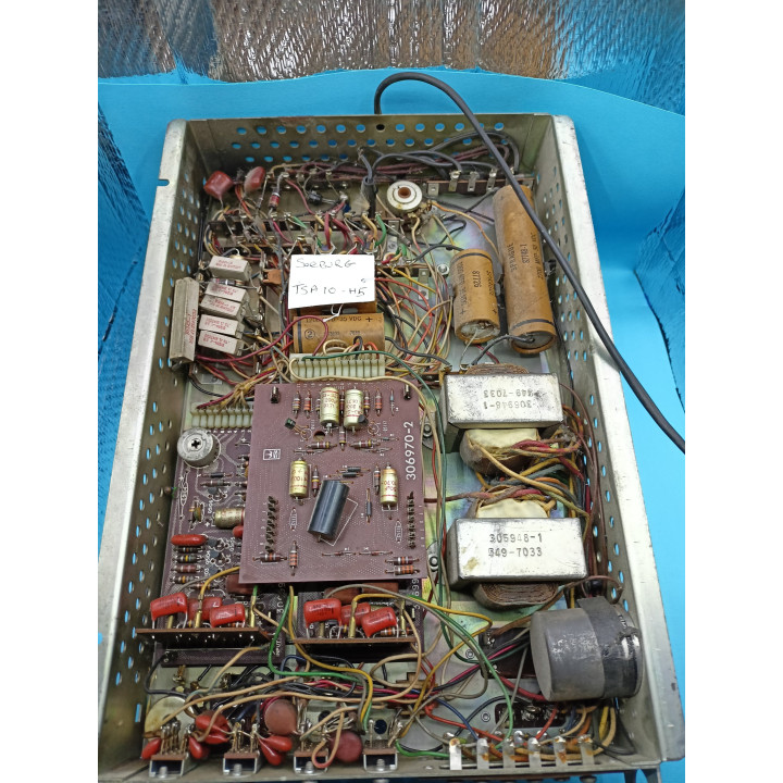 Italiano (Italian) Seeburg SEEBURG TSA10 H5 PER AMPLIFICATORE STEREO JUKEBOX - NON TESTATO 3 Parti di ricambio Seeburg [product.