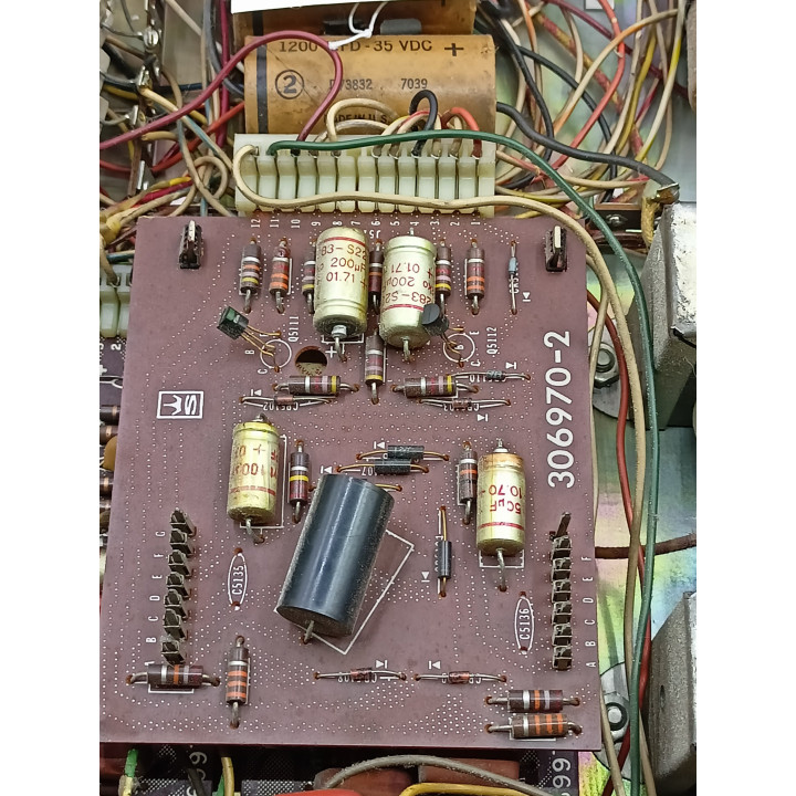 Italiano (Italian) Seeburg SEEBURG TSA10 H5 PER AMPLIFICATORE STEREO JUKEBOX - NON TESTATO 4 Parti di ricambio Seeburg [product.