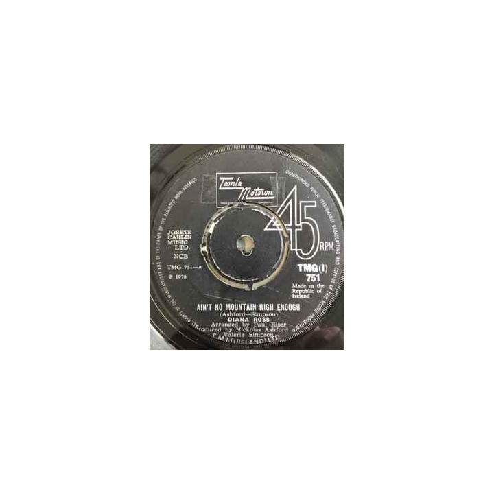 Ain't No Mountain High Enough   Can't It Wait Until Tomorrow [Diana Ross] - Vinyl 7", 45 RPM, Single