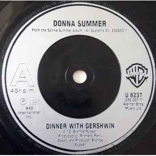 Dinner With Gershwin [Donna Summer] - Vinyl 7", 45 RPM, Single, Stereo