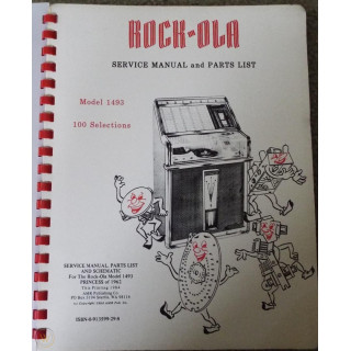 Italiano (Italian) Rock Ola Manuale ROCKOLA 1493 PRINCESS 1 Manuali jukebox [product.weight]1 Shop I'm Jukebox iamjukebox.it [sh