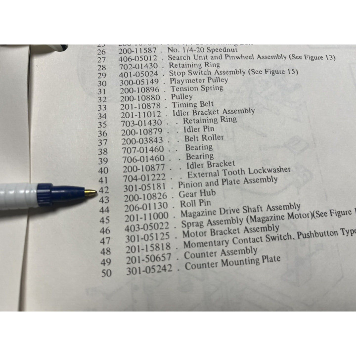 Ami Rowe Parti di ricambio Ami Rowe Ingranaggio per trasmisione cestello motore Ami Rowe 301-05181 Condizione: pari al nuovo 3 I