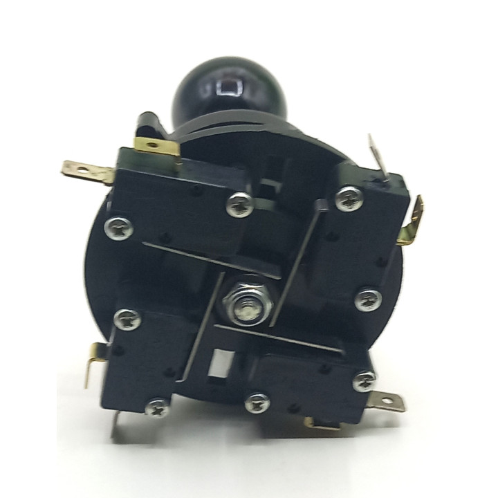 Joystick Leva Per Cabinati Arcade A Testa Rossa Corpo Nero Joystick co