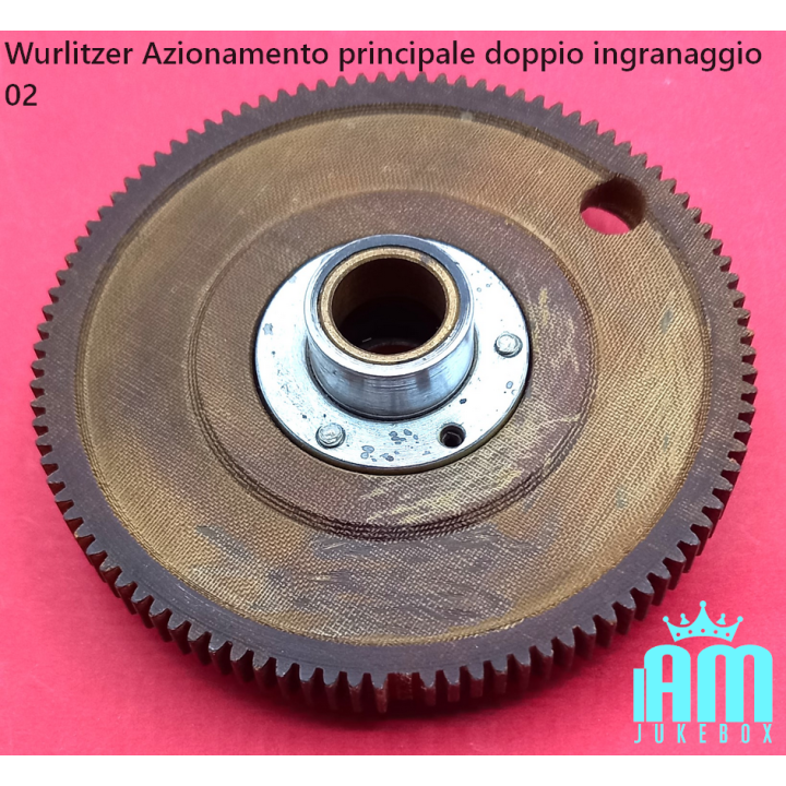 Wurlitzer Parti di ricambi Wurlitzer Wurlitzer Azionamento principale doppio ingranaggio Condizione: Usato 2 Wurlitzer Azionamen