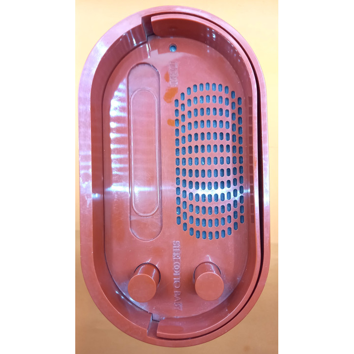 Stereotto Baby RCA lettore stereo 8 Arancione Corrente/Batterie (Funzionante)  come in foto