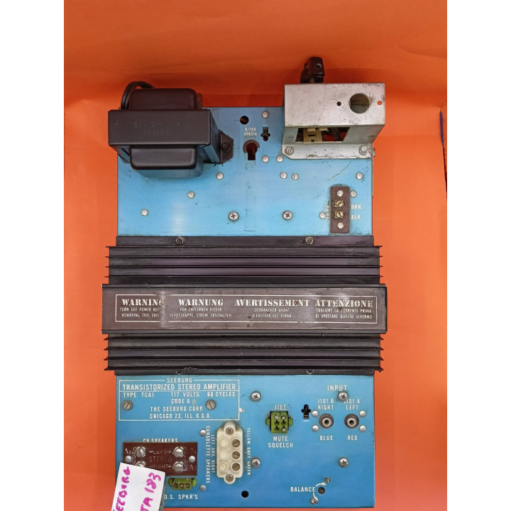 Italiano (Italian) Seeburg SEEBURG TSA1 AMPLIFICATORE scc183 1 Parti di ricambio Seeburg [product.weight]1 Shop I'm Jukebox iamj